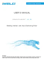 Preview for 21 page of iWeld PANTHER 4.6 User Manual