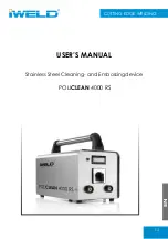 Preview for 13 page of iWeld POLICLEAN 4000 RS User Manual