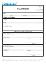 Preview for 32 page of iWeld SW-1250 User Manual