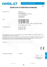 Preview for 35 page of iWeld TIG 200 Digital Pulse User Manual