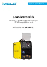 Предварительный просмотр 1 страницы iWeld TIG 220 AC/DC DIGITAL RC User Manual