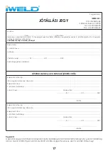 Preview for 97 page of iWeld TIG 220 DIGITAL PULSE RC User Manual