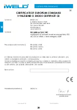 Preview for 40 page of iWeld TIG 2400 AC Manual