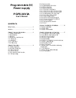 Preview for 2 page of IWH PGPS-36V3A User Manual