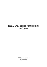 Предварительный просмотр 1 страницы IWILL K7S2 Series User Manual