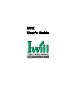 Предварительный просмотр 1 страницы IWILL UPX User Manual