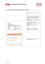 Предварительный просмотр 28 страницы iwis 40011816 Operating Instructions Manual