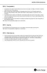 Preview for 5 page of IWS LocknCharge iQ Traveller 20 User Instructions