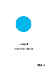 iXBlue SeapiX Installation Manual preview