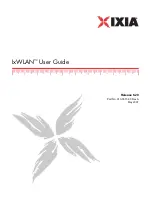 Предварительный просмотр 1 страницы IXIA IxWLAN User Manual