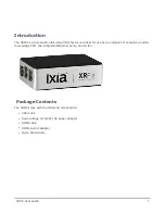 Предварительный просмотр 10 страницы IXIA XRPi2 User Manual