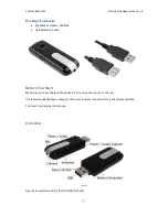 Предварительный просмотр 3 страницы IXIUM Spy USB Stick User Manual