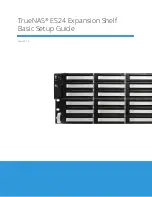 Preview for 1 page of iXsystems TrueNAS ES24 Basic Setup Manual