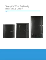 iXsystems TrueNAS Mini E Basic Setup Manual preview