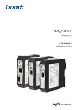 IXXAT CAN@net NT 200 User Manual preview