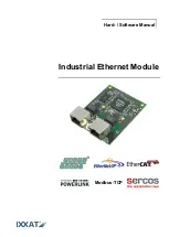 IXXAT IEM-200 EtherCAT Manual предпросмотр