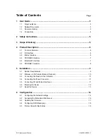 Preview for 3 page of IXXAT SG Gateway User Manual