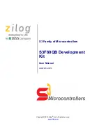 IXYS Zilog S3 Series User Manual preview