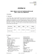 Preview for 11 page of IXYS zilog Z51F6412 Manual