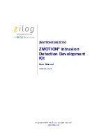 IXYS Zilog ZMOTION ZMOTIONS200ZCOG User Manual preview