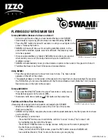 Preview for 10 page of Izzo Golf SWAMI 1500 User Manual