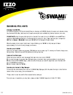 Preview for 12 page of Izzo Golf SWAMI 1500 User Manual