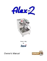 Preview for 1 page of Izzo Alex-2 Owner'S Manual