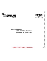 Preview for 29 page of Izzo Swami Voice User Manual