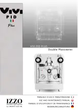 Izzo Vivi PID Plus Use And Maintenance Manual preview