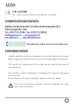 Preview for 36 page of Izzo Vivi PID Plus Use And Maintenance Manual