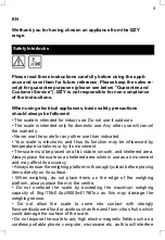 Preview for 10 page of izzy deluxe plus + EK-4352 Instruction Manual