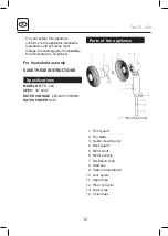 Предварительный просмотр 12 страницы izzy FD-40A Instruction Manual