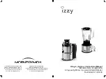 Preview for 1 page of izzy Fresh Bar IZ-3200 Instruction Manual