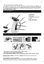 Preview for 7 page of izzy Garment Steamer Atmos Xpress 3 in 1 Manual