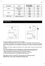 Preview for 22 page of izzy Grey Pro 1500 Instruction Manual