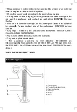 Предварительный просмотр 14 страницы izzy IZ-9028 Instruction Manual