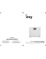 Preview for 1 page of izzy Spa XY3066 Instruction Manual