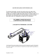 Предварительный просмотр 16 страницы J. A. Roby GRIZZLY FURNACE Instruction Manual