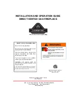 J. A. Roby suroit RGV-25 Installation And Operation Manual preview