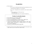 Preview for 5 page of J. A. Roby volcan b12 vesuve User Manual