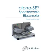 J.A. Woollam alpha-SE Hardware Manual preview