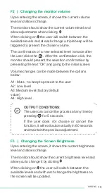 Предварительный просмотр 15 страницы J.ASSY VISUM Monitor Operator'S Manual