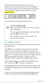 Предварительный просмотр 17 страницы J.ASSY VISUM Monitor Operator'S Manual