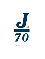 J/Boats J/70 Owner'S Manual preview
