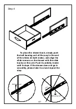 Preview for 6 page of J.Burrows ASHTON 3 DRAWER PEDESTAL Assembly Instructions Manual