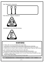 Preview for 2 page of J.Burrows ASHTON DESK RETURN Assembly Instructions Manual