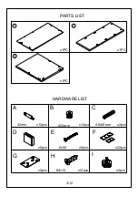 Preview for 3 page of J.Burrows ASHTON DESK RETURN Assembly Instructions Manual