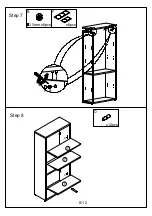 Preview for 8 page of J.Burrows ASHTON JBASHBKCS Assembly Instructions Manual