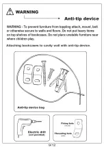 Preview for 9 page of J.Burrows ASHTON JBASHBKCS Assembly Instructions Manual