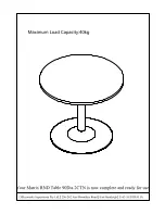 Предварительный просмотр 8 страницы J.Burrows BMATRT9 Assembly Instructions Manual